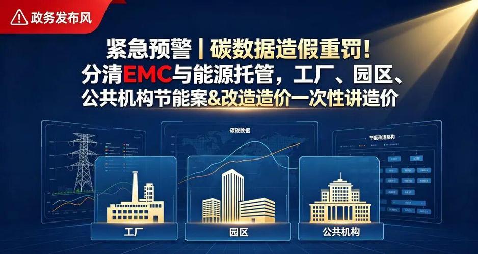 分清 emc 与能源托管,工厂,园区,公共机构节能方案 & 改造造价一次性